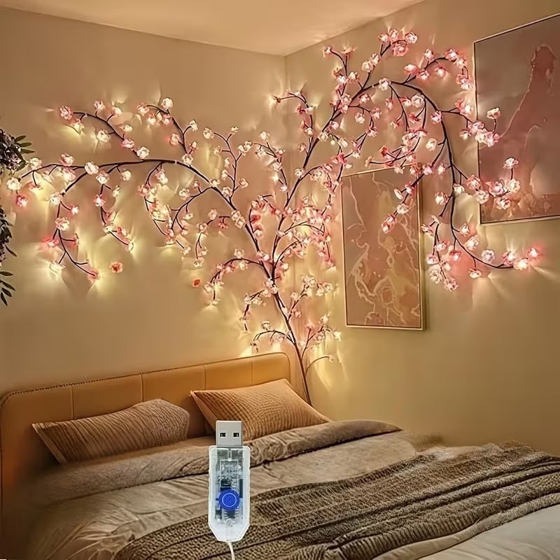 🌸 144 LED Cherry Blossom Branch Lights ✨